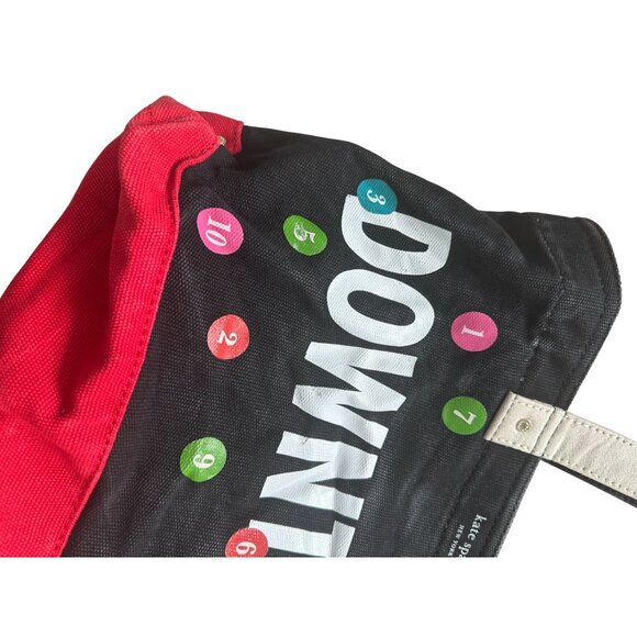 KATE SPADE Uptown Downtown Canvas Tote Shoulder Bag - Picture 10 of 10